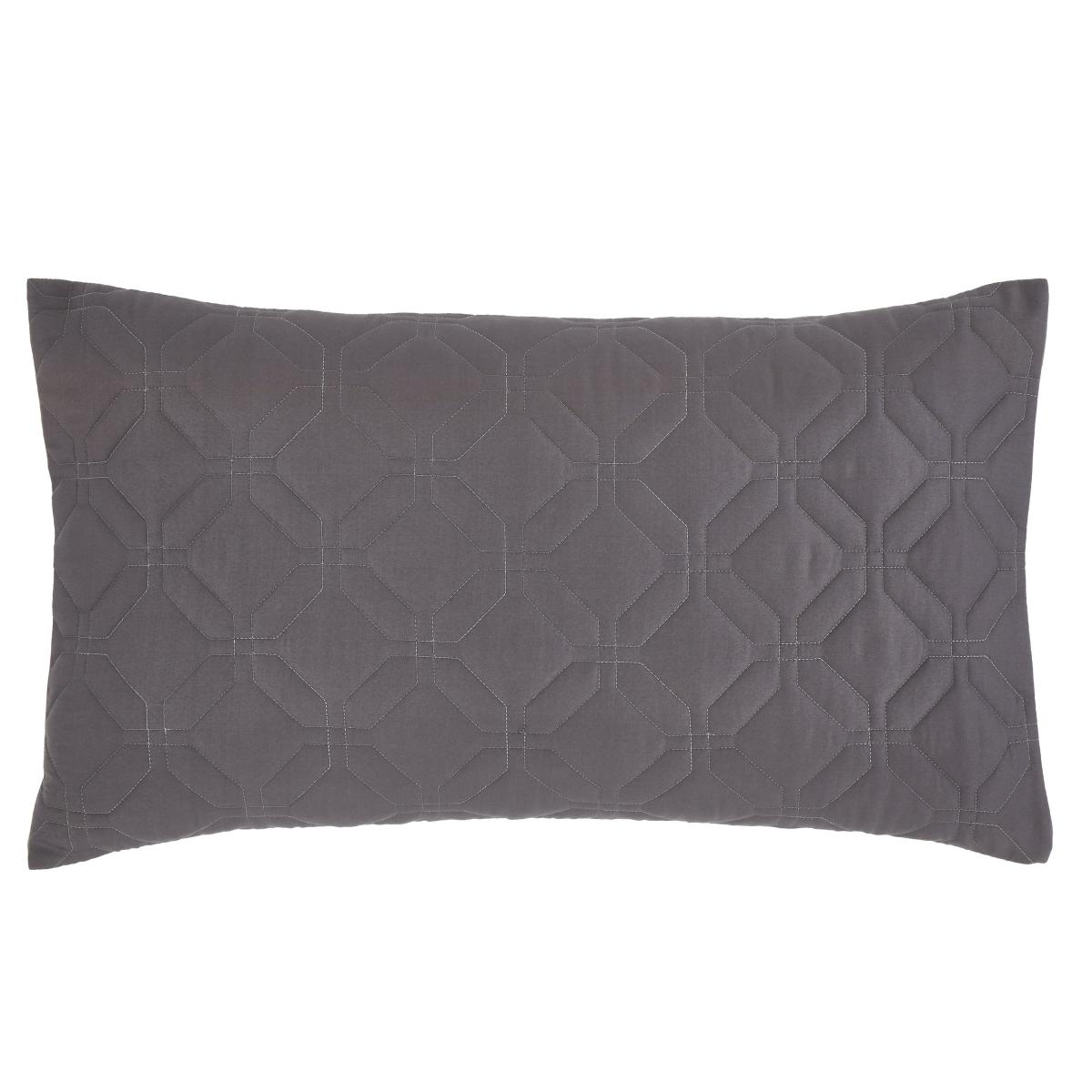 Quilted Geometric Duvet Cover and Pillowcase Set – image 6