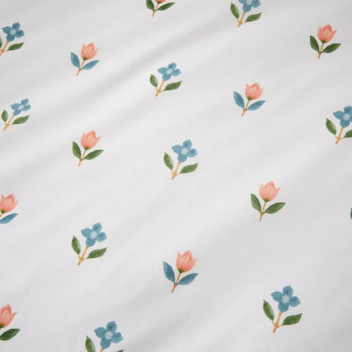 Ember Floral Polycotton Duvet Cover & Pillowcase Set – image 3