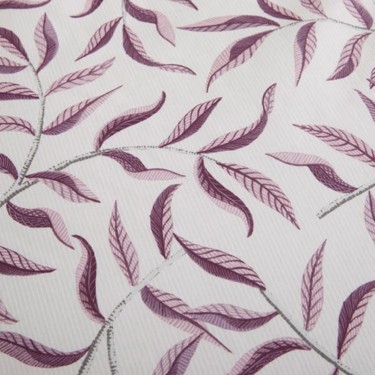 Dreams and Drapes Samira Reversible Duvet Cover and Pillowcase Set Plum Purple – image 5