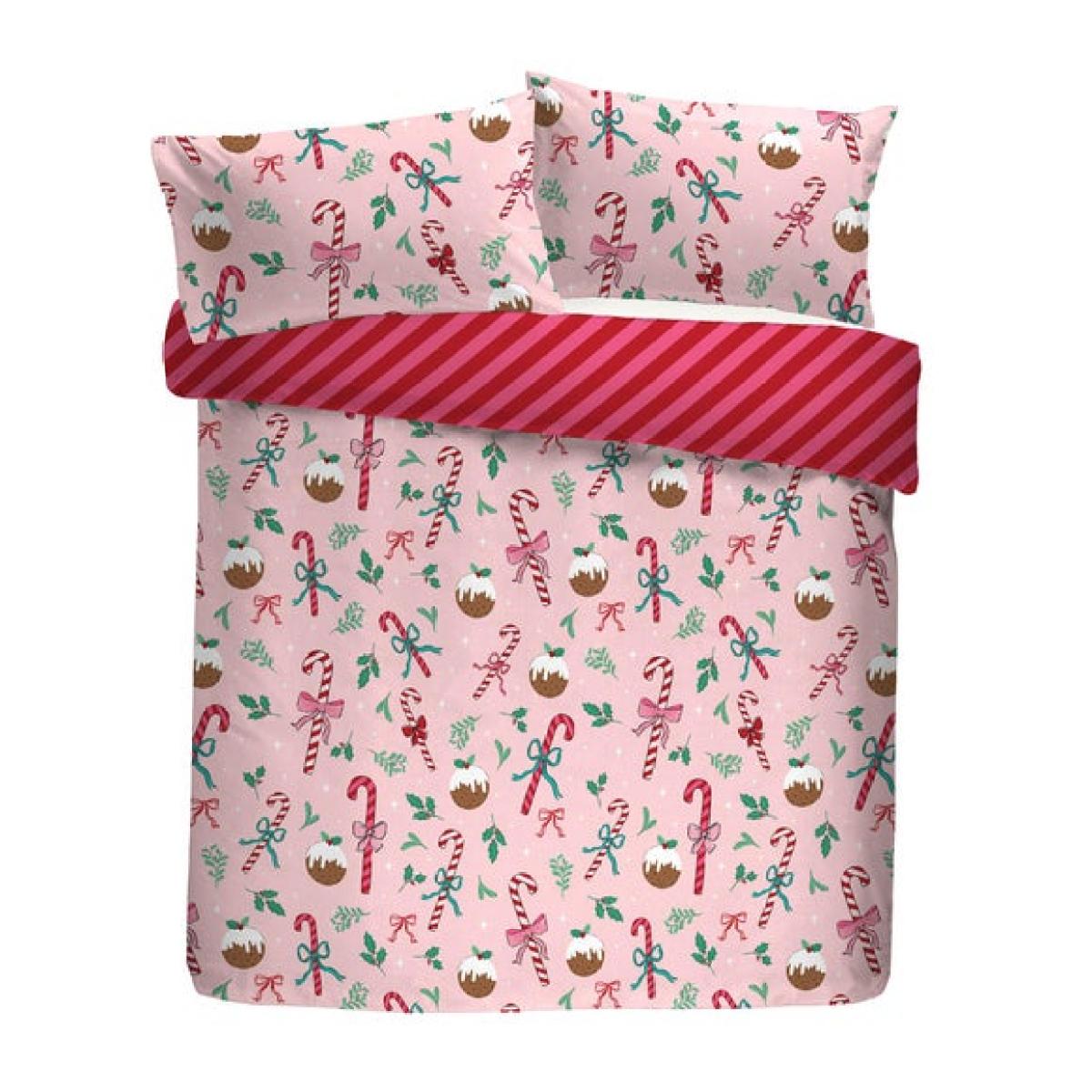 Fusion Festive Fancy Polycotton Duvet Cover & Pillowcase Set – image 4