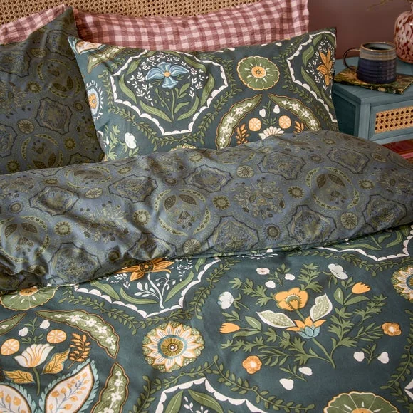 Furn. Ember Polycotton Duvet Cover & Pillowcase Set – image 3