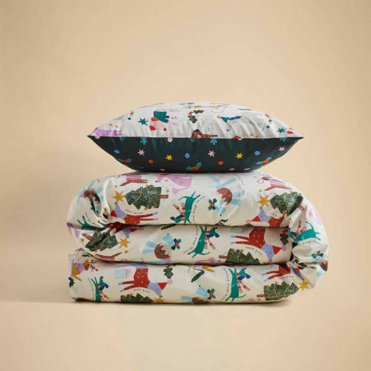 Christmas Dogs Quilt Cover and Pillowcase Set – image 4