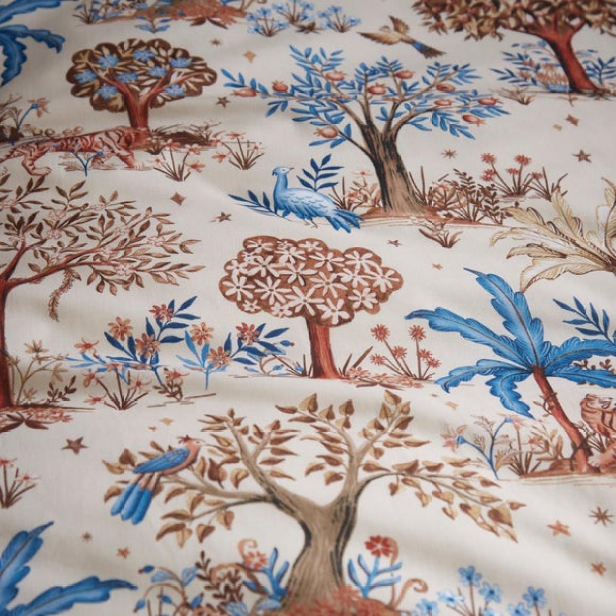 Folk Trees Polycotton Duvet Cover & Pillowcase Set – image 5
