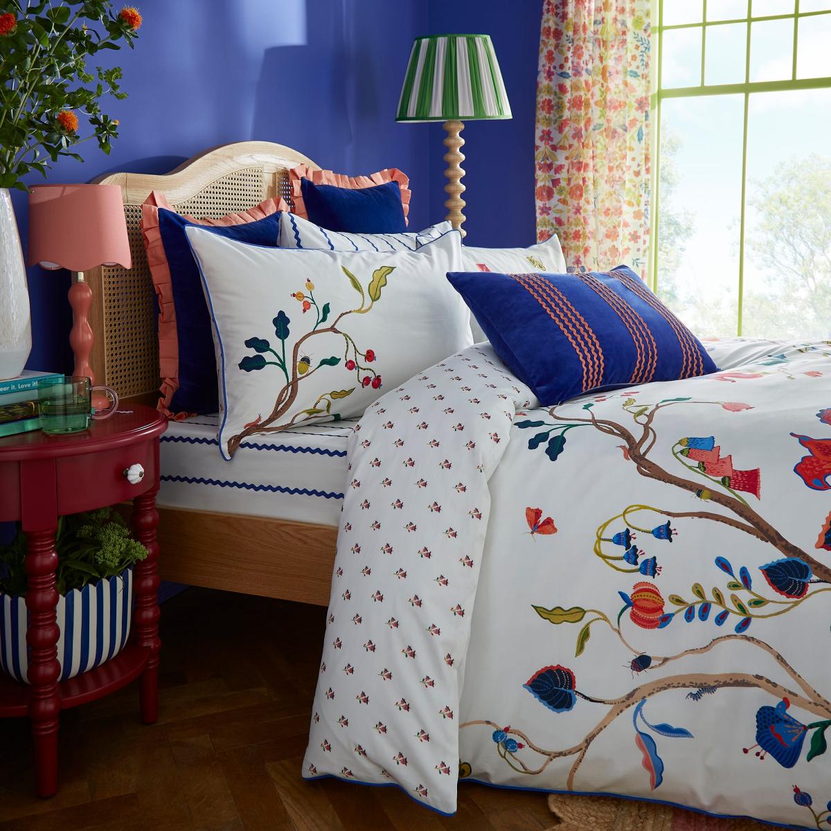 Sophie Robinson Forgotten Garden 100% Cotton Duvet Cover & Pillowcase Set – image 6