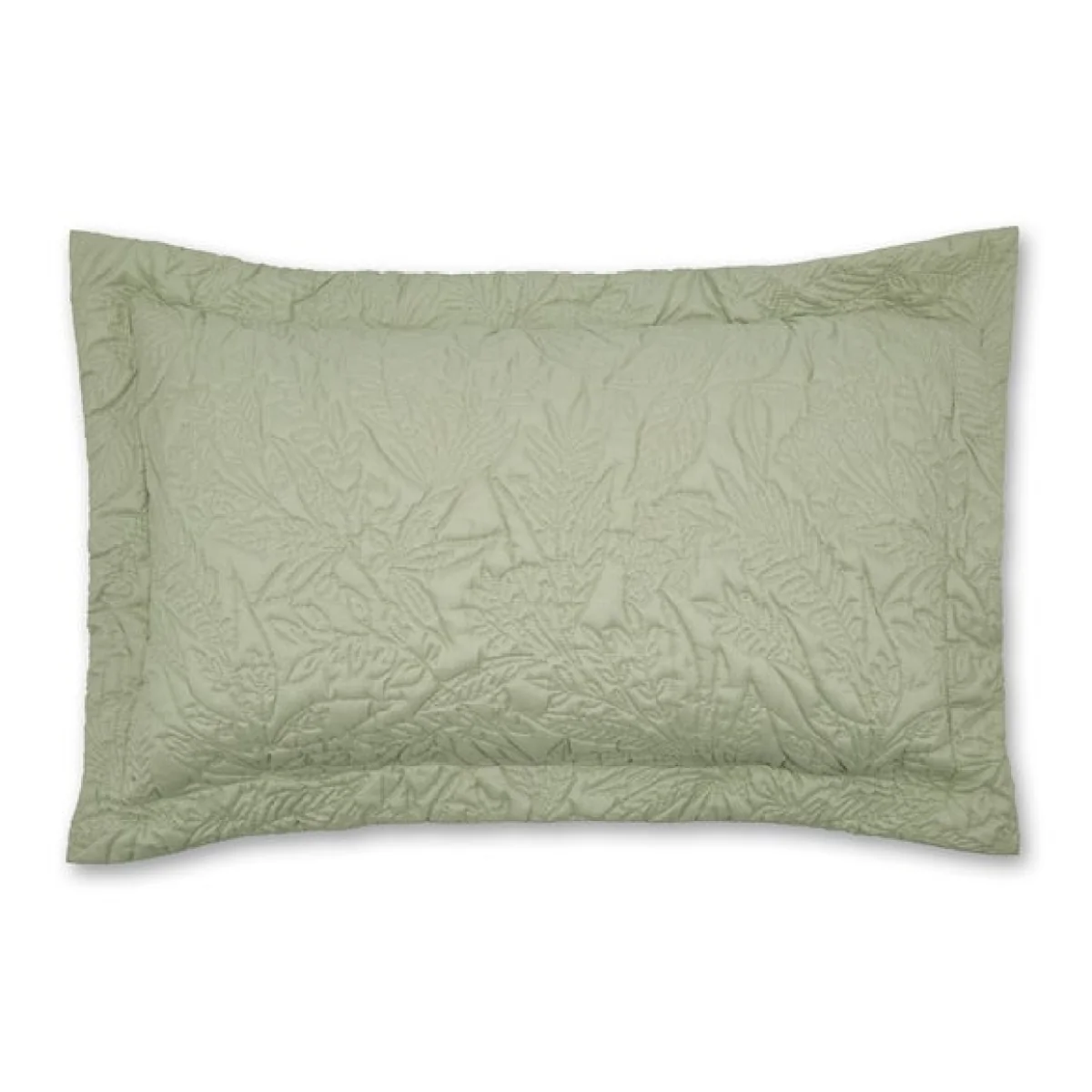 Filey Leaf Sage Duvet Cover and Pillowcase Set Sage (Green) – image 6