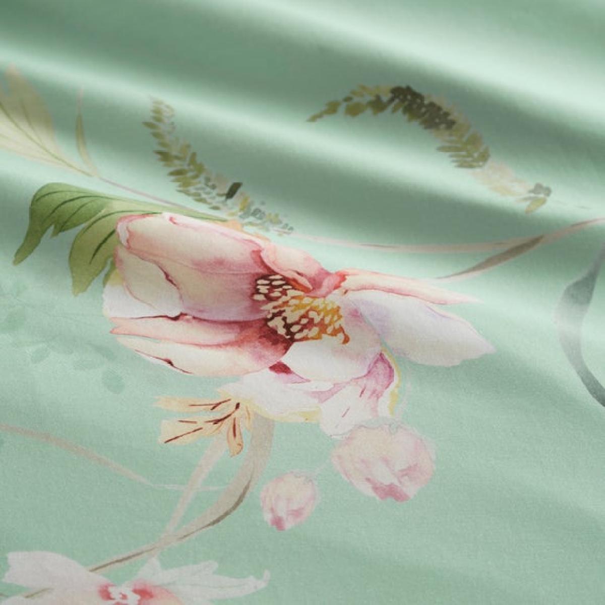 Melody 100% Cotton Sateen Duvet Cover & Pillowcase Set – image 3