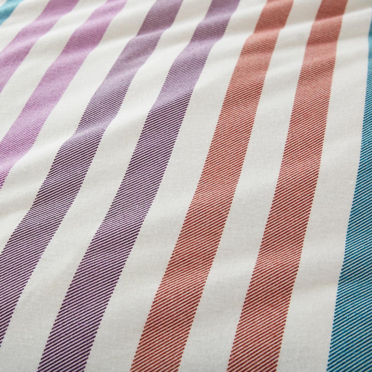 Autumn Brushed Check Cotton Duvet Cover and Pillowcase Set MultiColoured – image 6