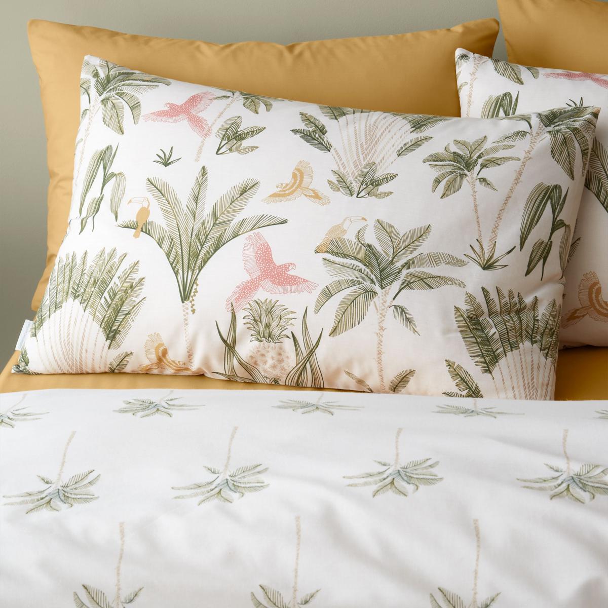 Catherine Lansfield Paradiso Palm Reversible Duvet Cover & Pillowcase Set – image 2