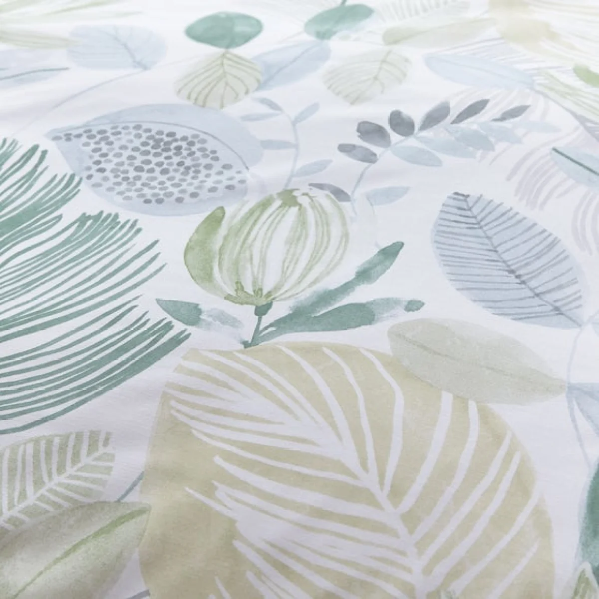 Ashleigh Green Reversible Duvet Cover and Pillowcase Set Green – image 4