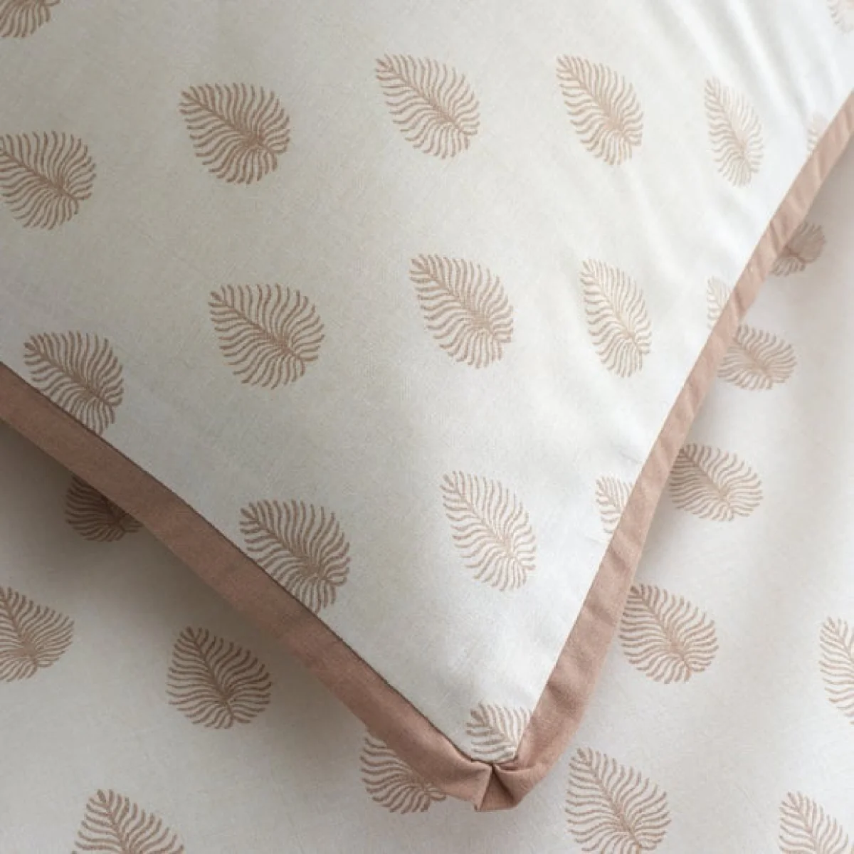 Emily Bond Jaipur Leaves 100% Cotton Duvet Cover & Pillowcase Set – image 4