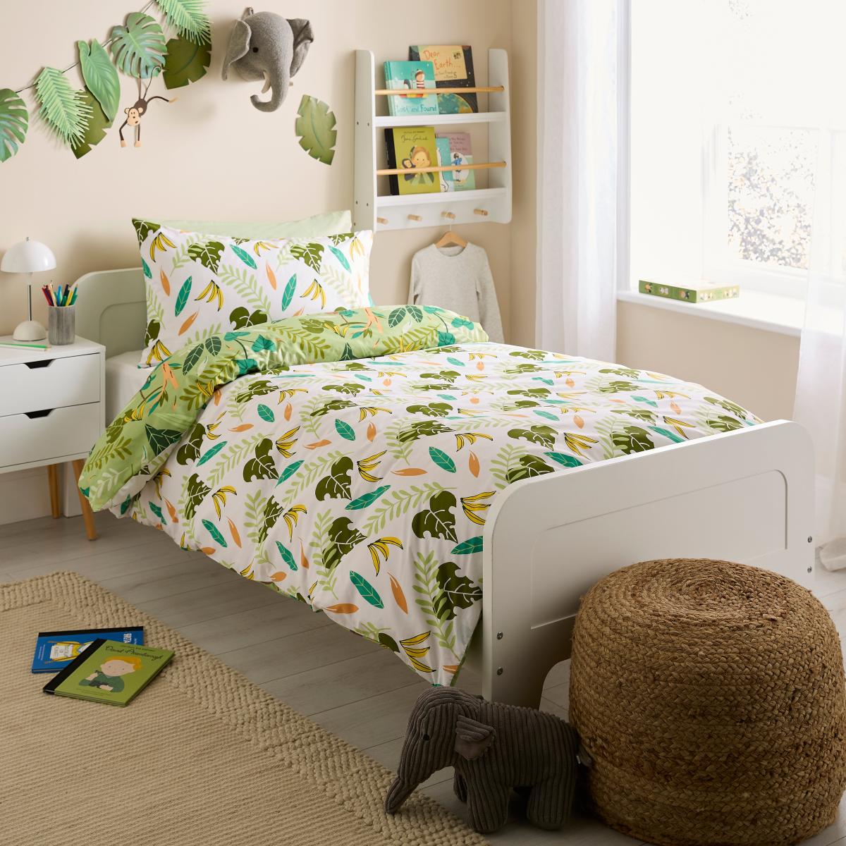 Monkey Single Duvet Cover and Pillowcase Set – image 3