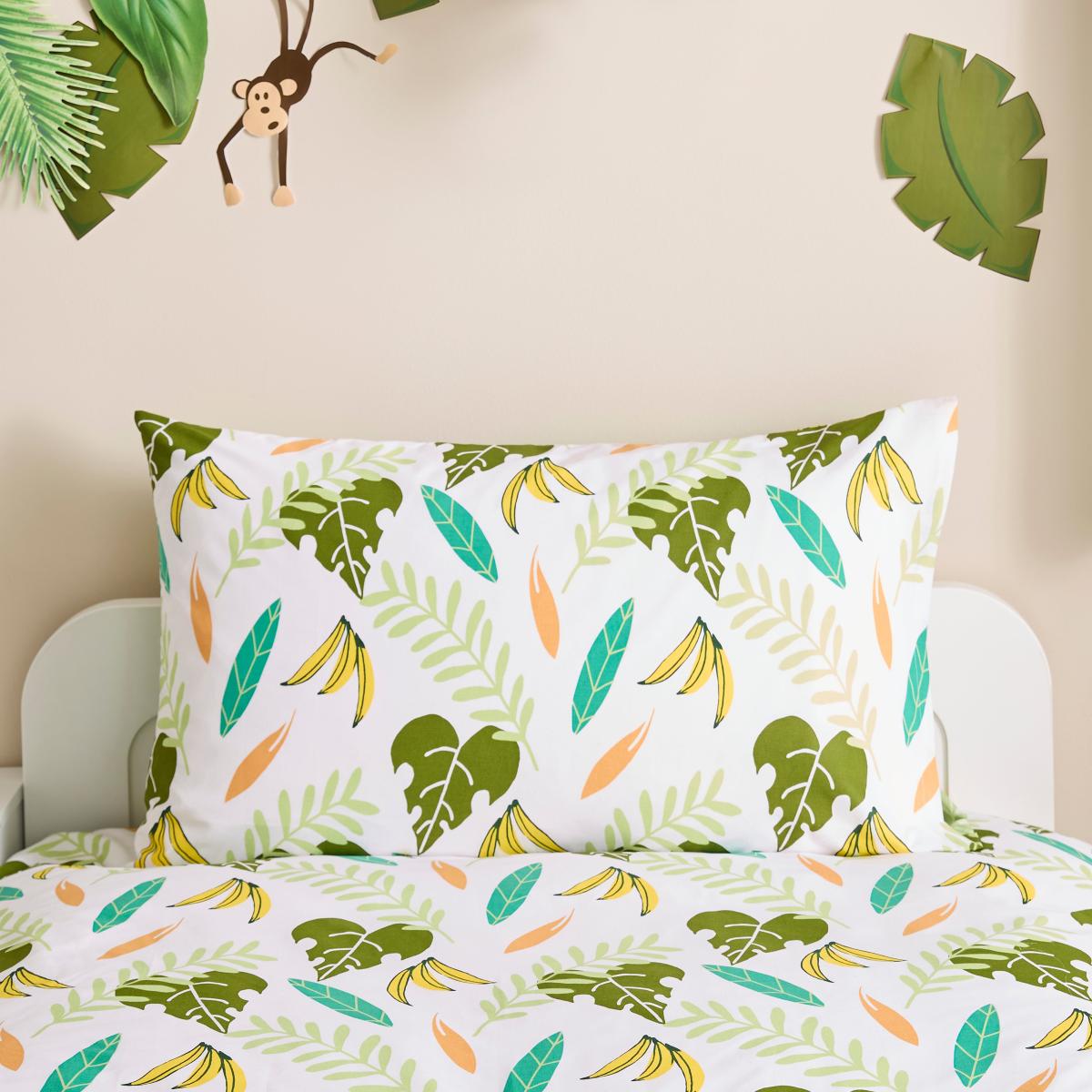 Monkey Single Duvet Cover and Pillowcase Set – image 4