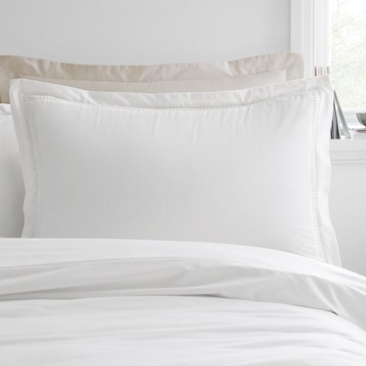 Bianca Oxford Lace Trim 200 Thread Count 100% Cotton Duvet Cover & Pillowcase Set – image 2