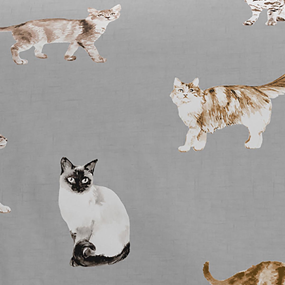 Cats Polycotton Duvet Cover & Pillowcase Set – image 3