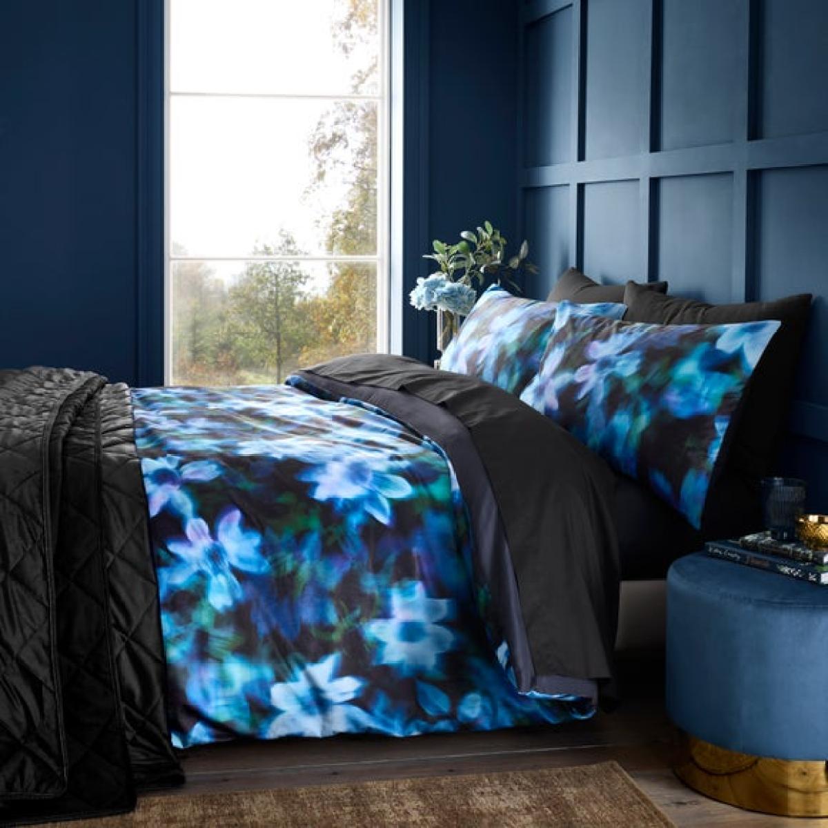 Palm House Ditsy Velour Duvet Cover & Pillowcase Set – image 6