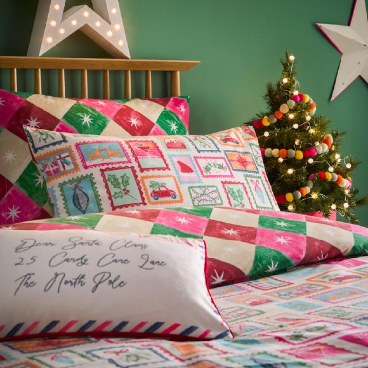 furn. Dear Santa Duvet Cover and Pillowcase Set – image 2