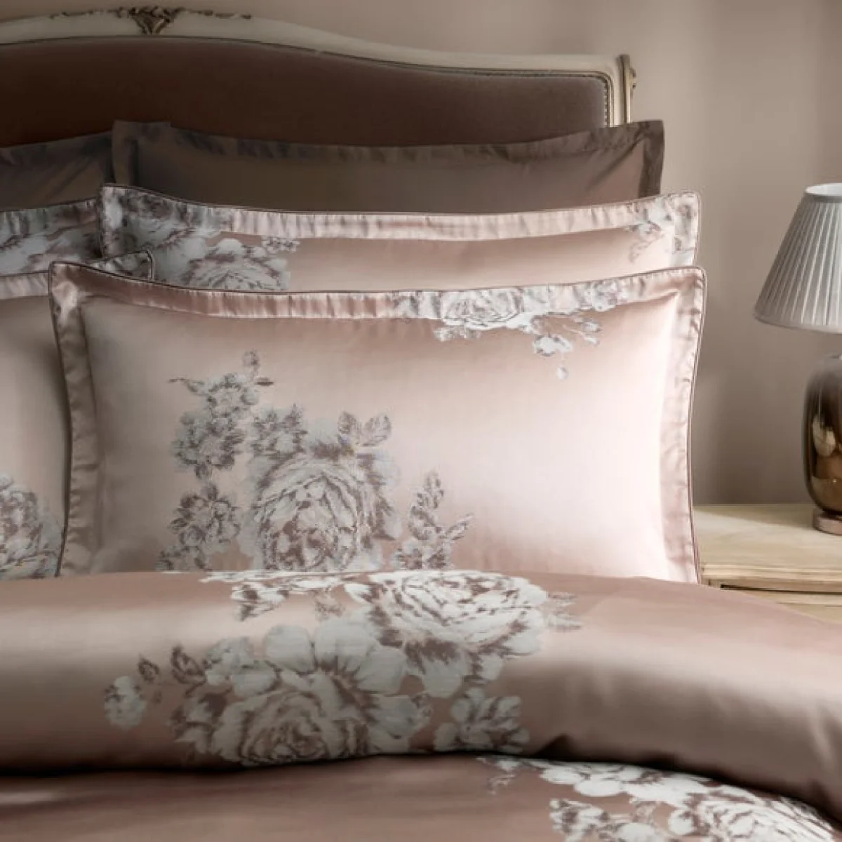 Dorma Rosa Jacquard Duvet Cover & Pillowcase Set – image 2