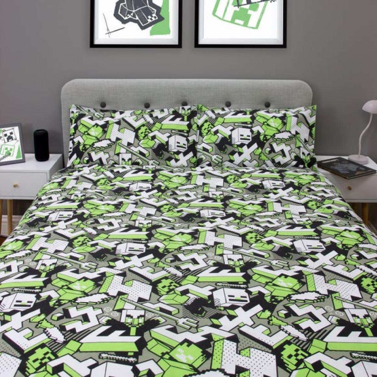 Minecraft Quilt Cover and Pillowcase Set – image 3
