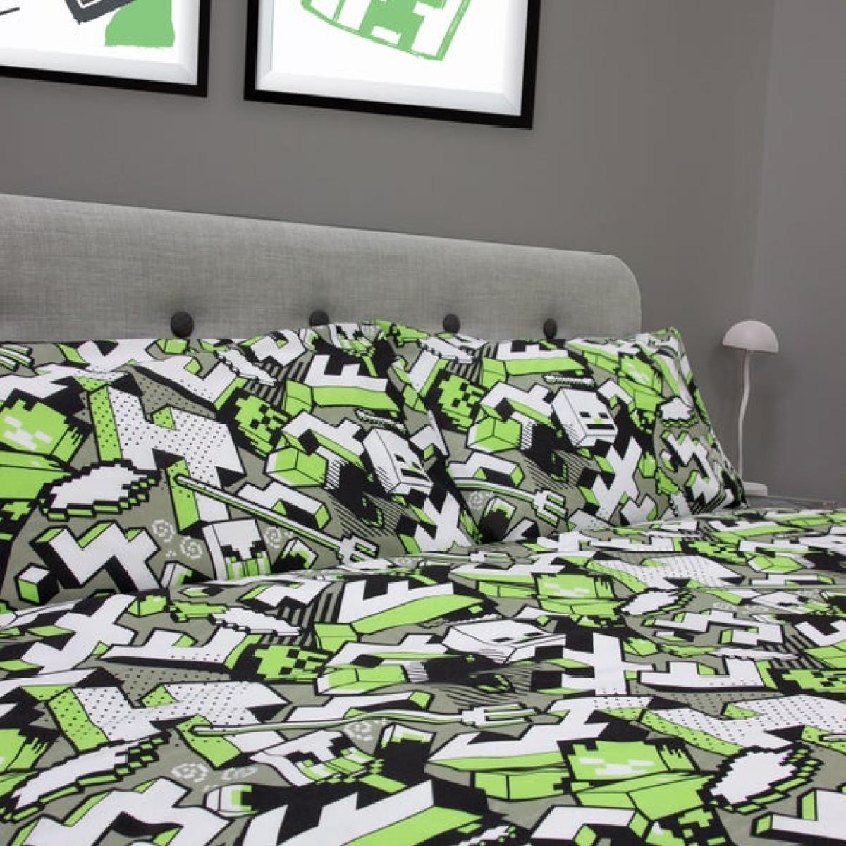 Minecraft Quilt Cover and Pillowcase Set – image 5