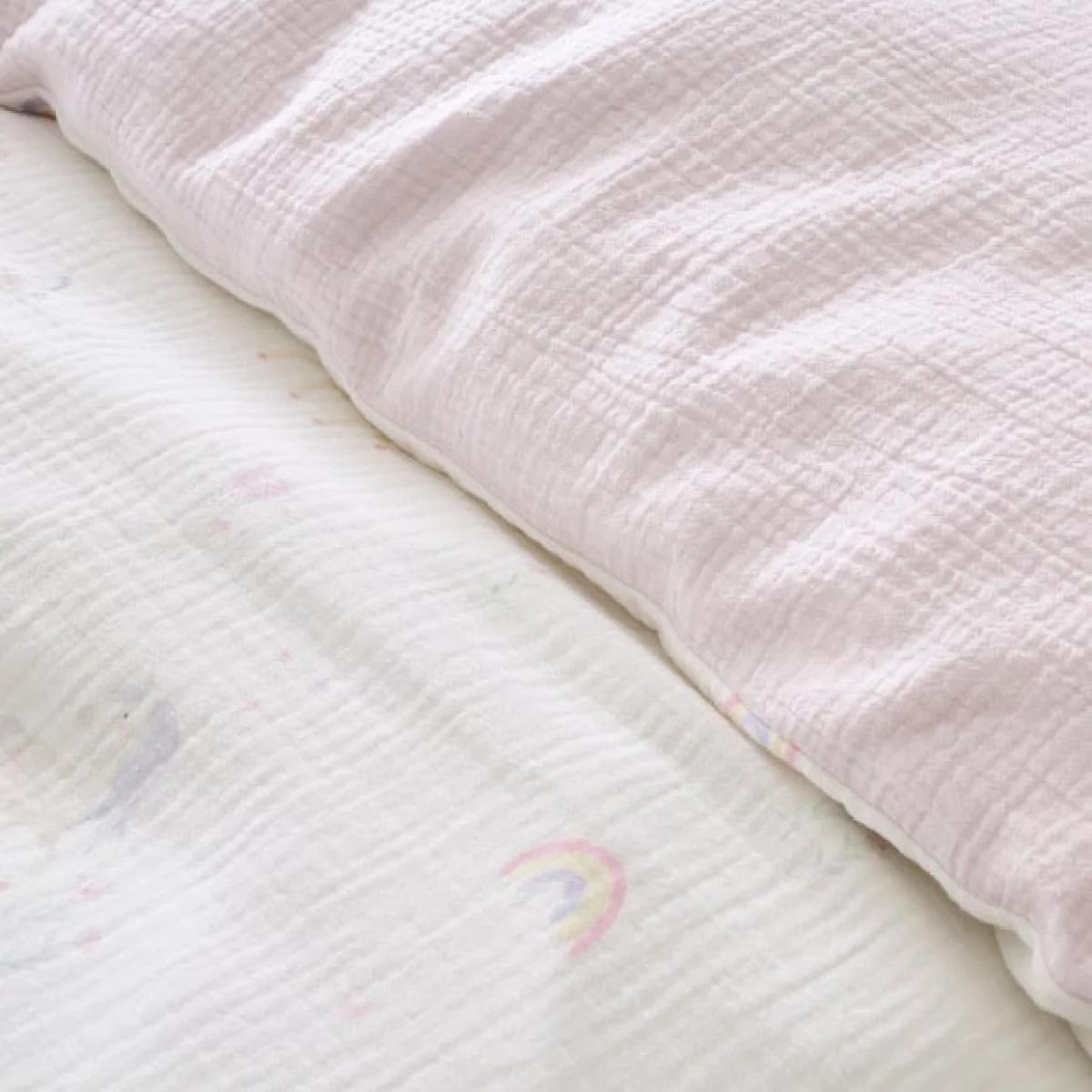 Unicorn Cotton Muslin Quilt Cover & Pillowcase Set – image 3