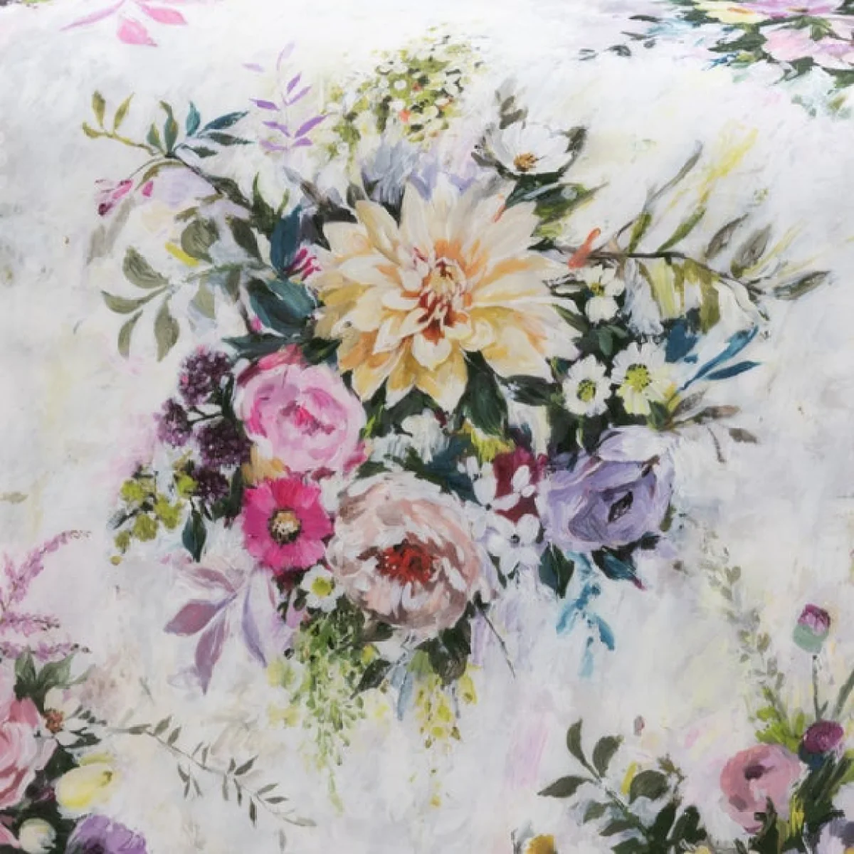 Kinsley Floral Cotton Duvet Cover and Pillowcase Set MultiColoured – image 4