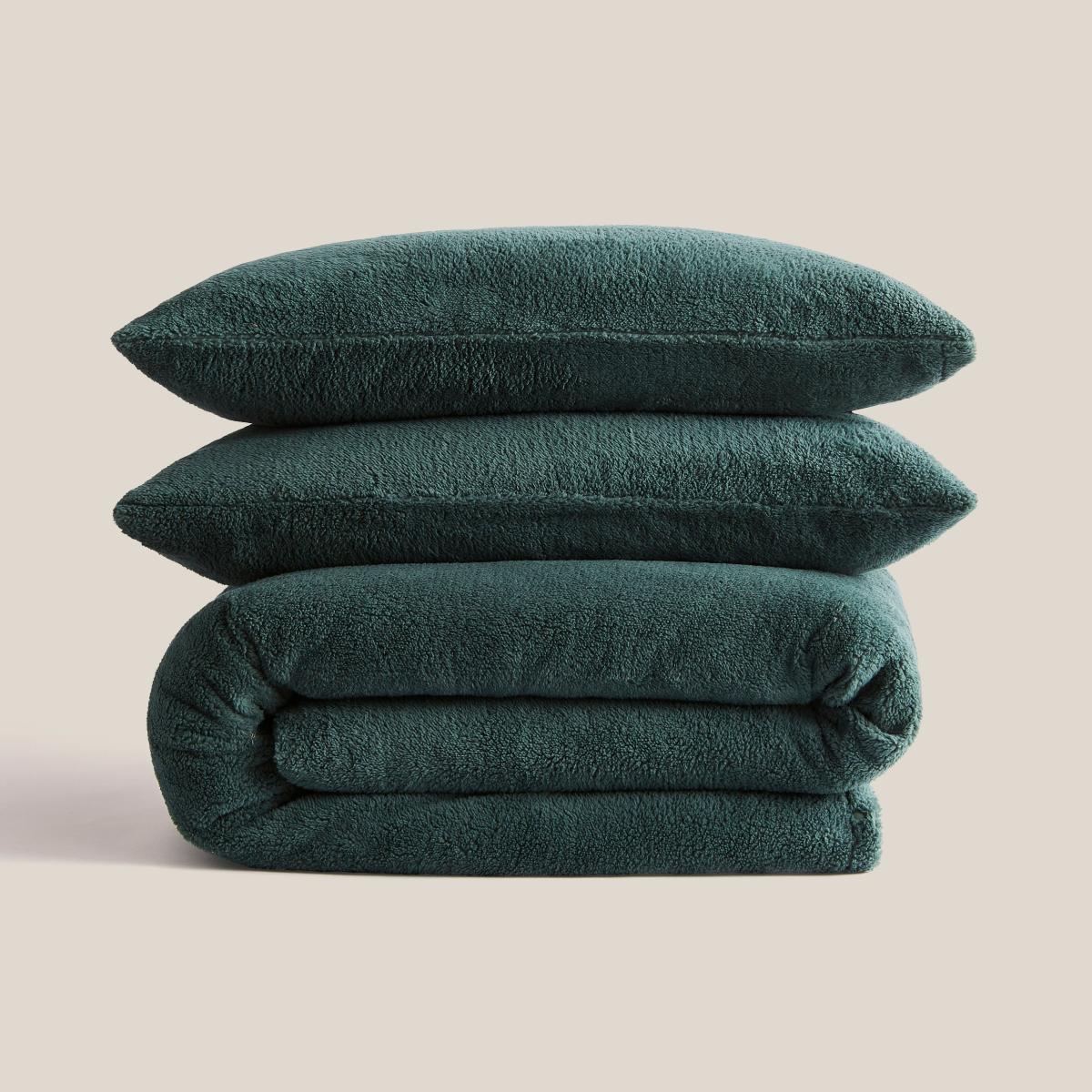 Teddy Duvet Cover and Pillowcase Set Teddy Emerald – image 3