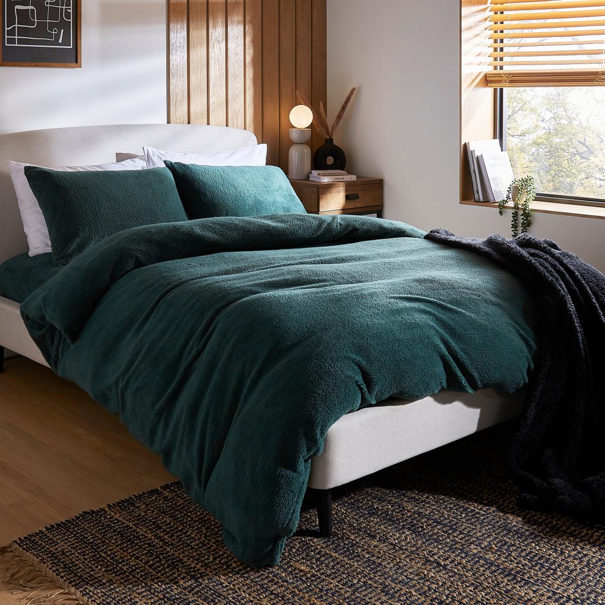 Teddy Duvet Cover and Pillowcase Set Teddy Emerald – image 5