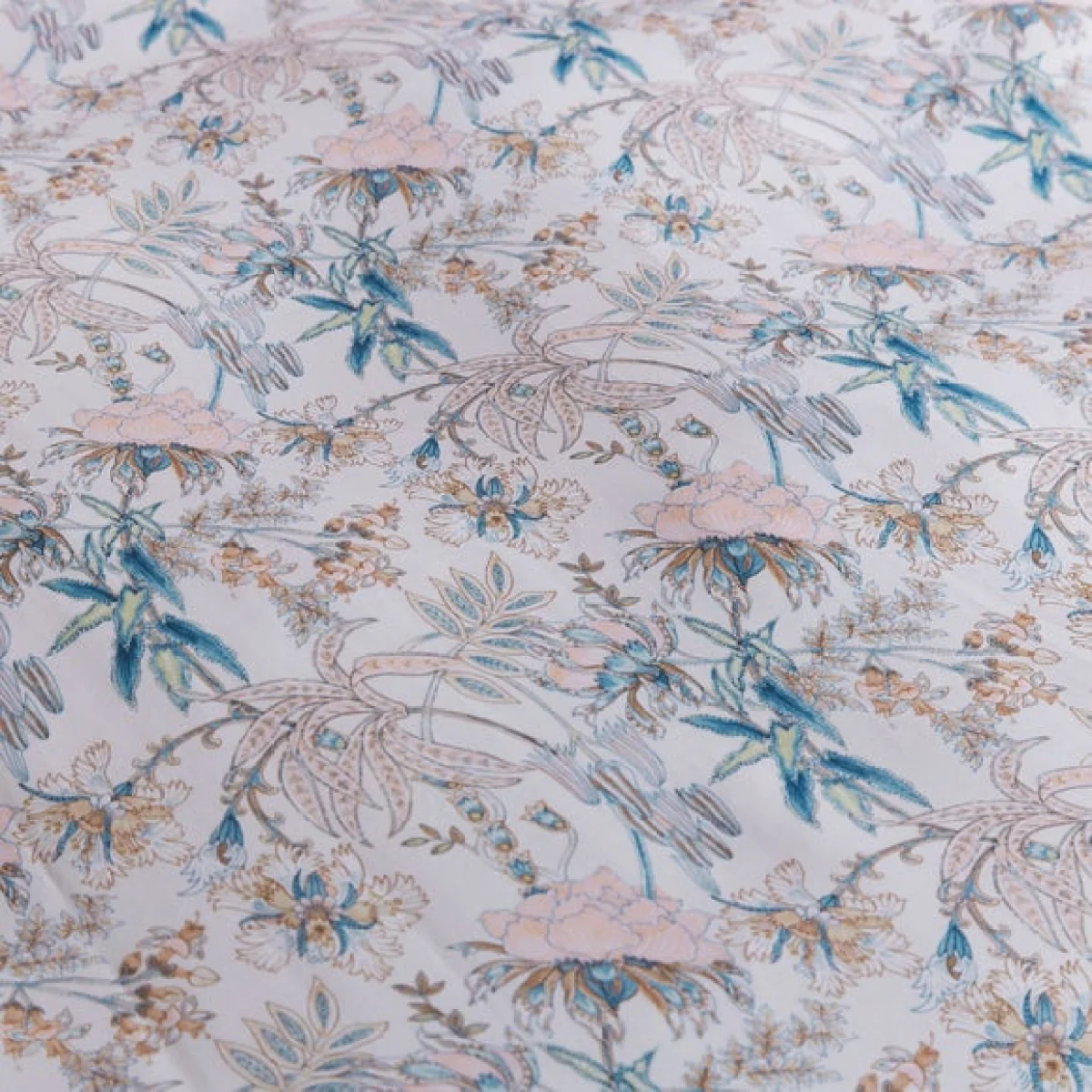 Tropics Floral Duvet Cover Set Natural – image 5