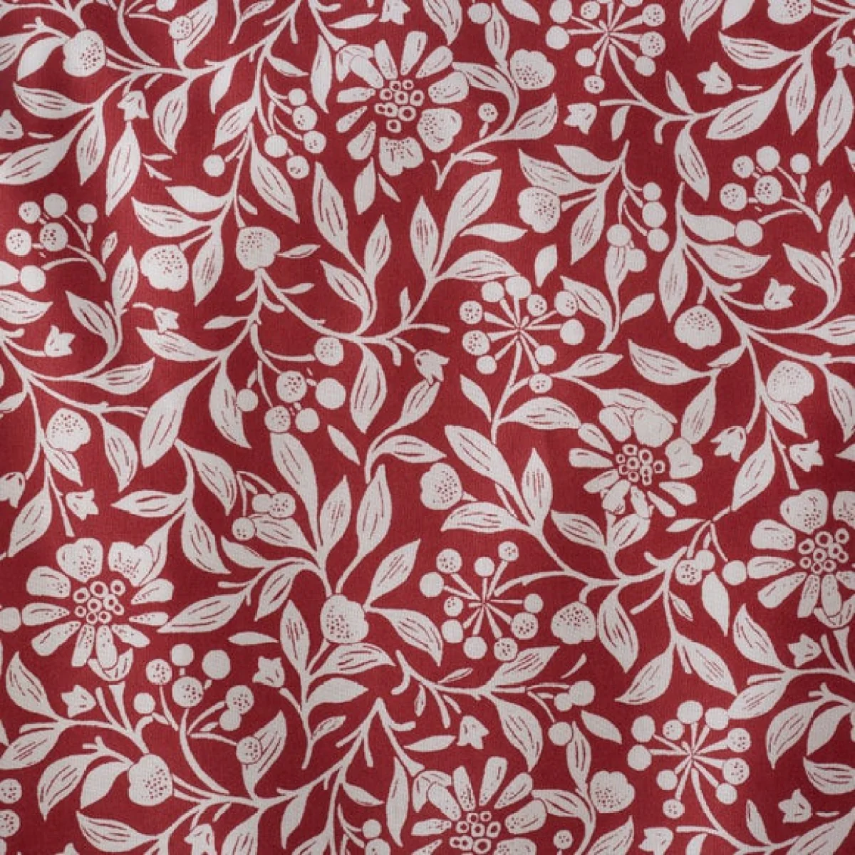 Chartwell Red Duvet Cover and Pillowcase Set Red – image 4