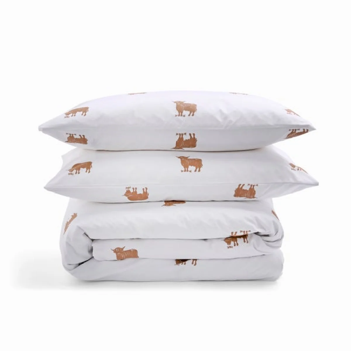 Highland Cow Quilt Cover & Pillowcase Set – image 4