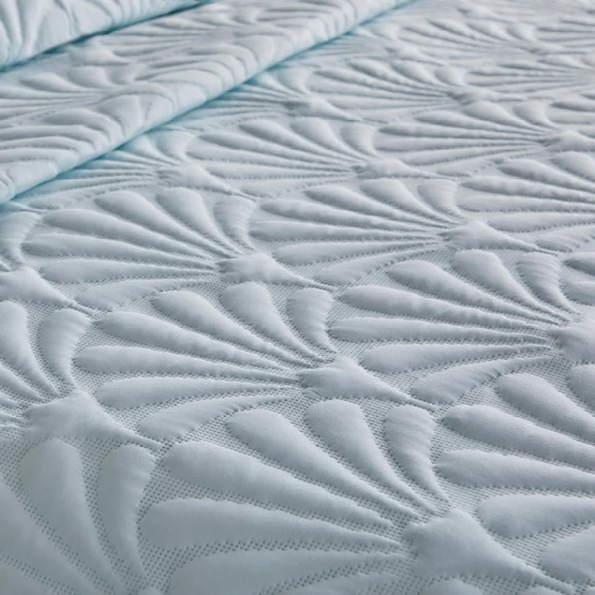 Cavali Duvet Cover and Pillowcase Set Duck Egg Blue Duck Egg (Blue) – image 3