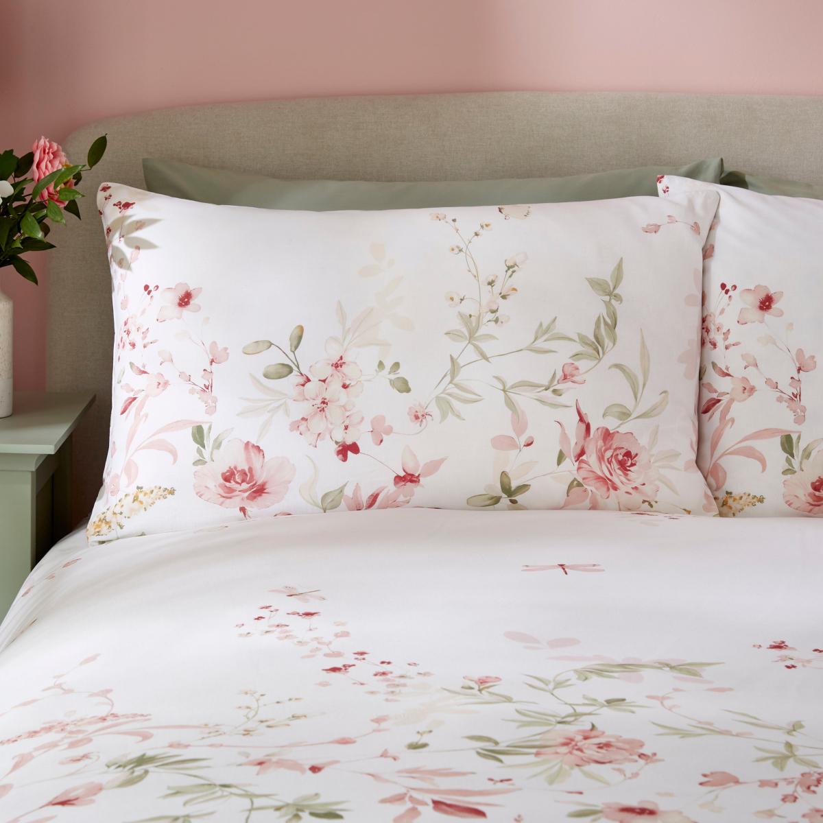 Nola Floral Duvet Cover and Pillowcase Set – image 2