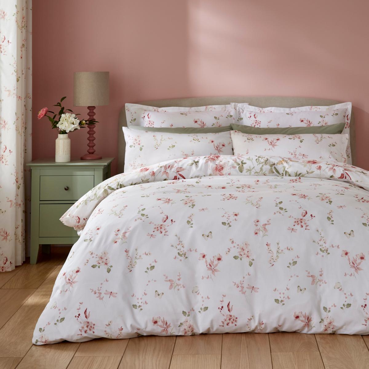 Nola Floral Duvet Cover and Pillowcase Set – image 3