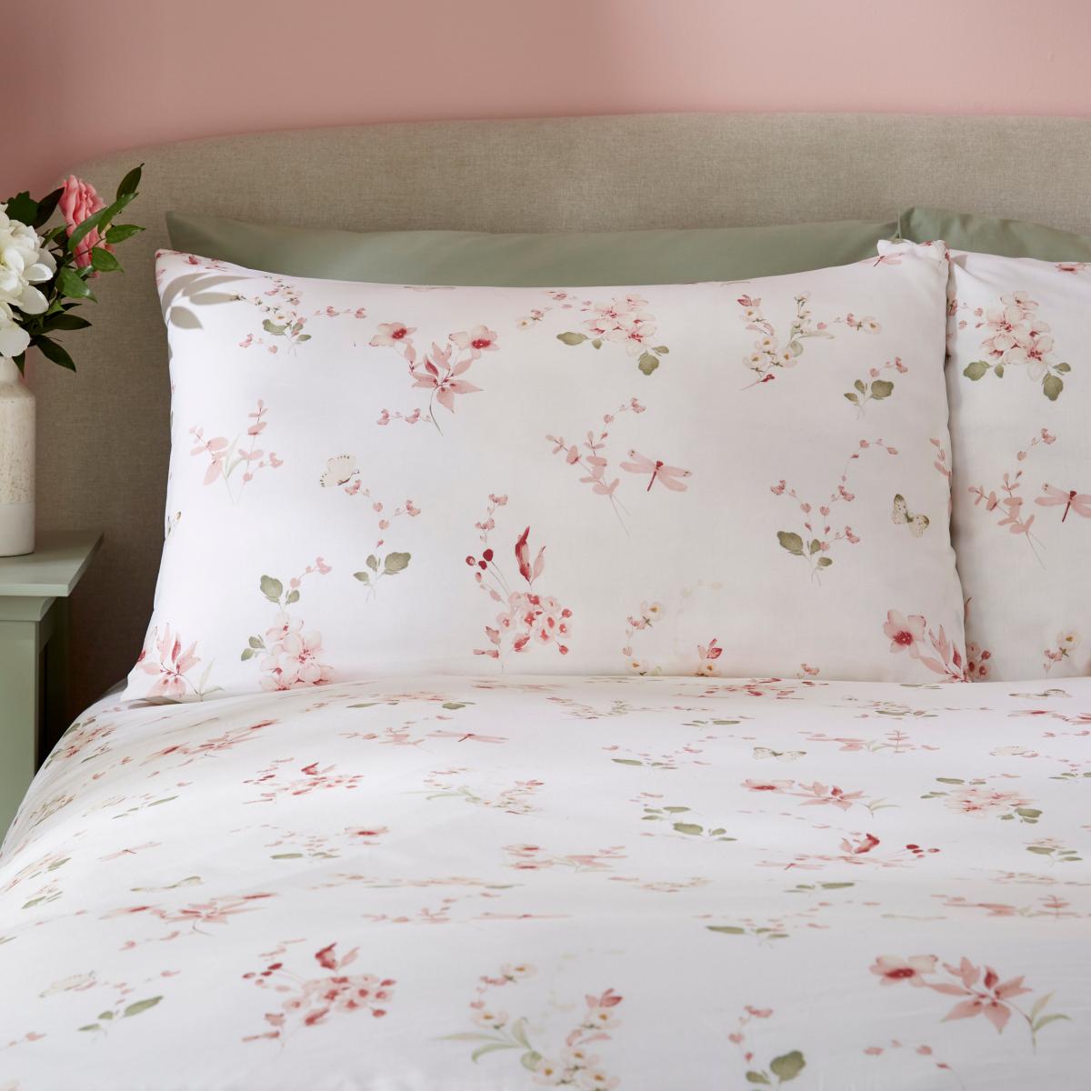 Nola Floral Duvet Cover and Pillowcase Set – image 4