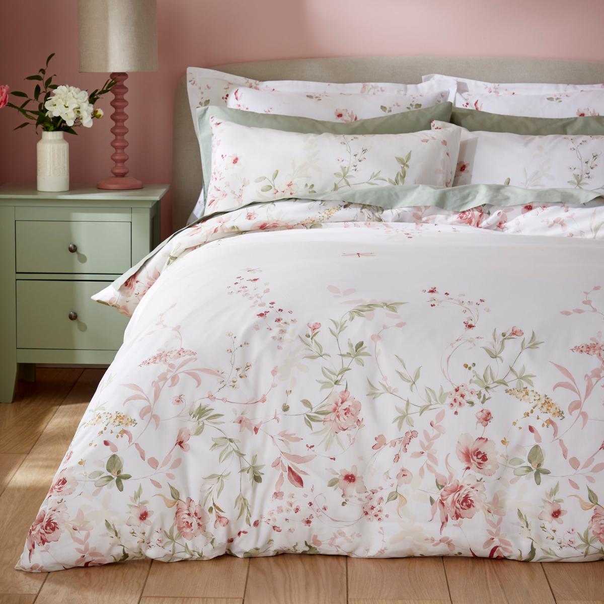 Nola Floral Duvet Cover and Pillowcase Set – image 7