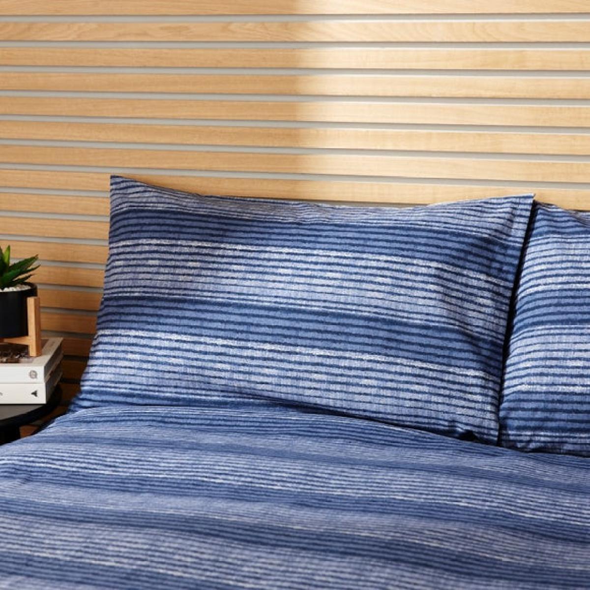 Dakota Stripe Duvet Cover & Pillowcase Set – image 4