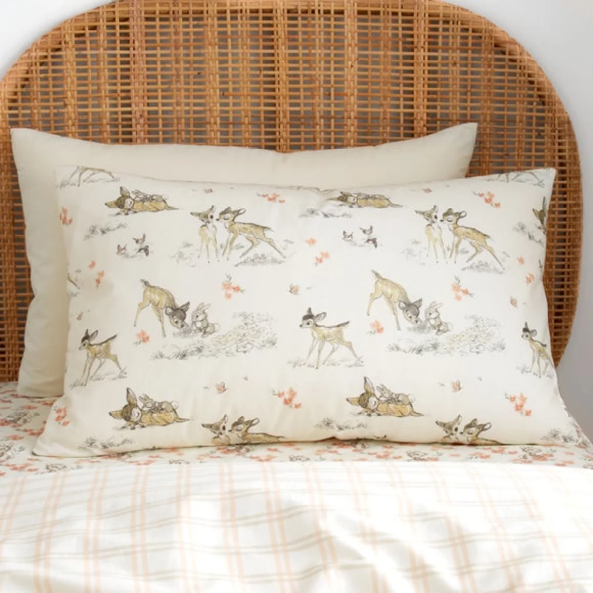 Bambi Duvet Cover and Pillowcase Set Natural – image 2