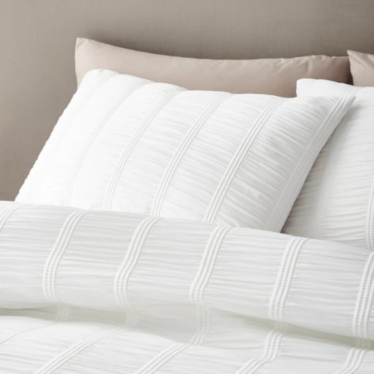 Pineapple Elephant Waffle Seersucker Duvet Cover & Pillowcase Set – image 3
