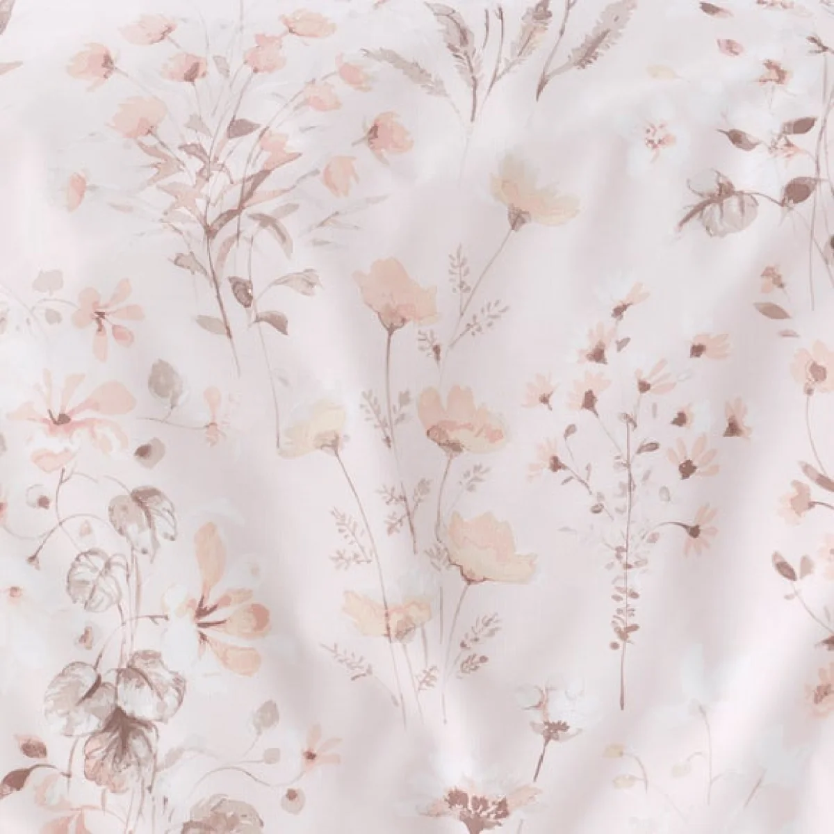 Watercoloured Floral Blush Duvet Cover & Pillowcase Set Blush (Pink) – image 4