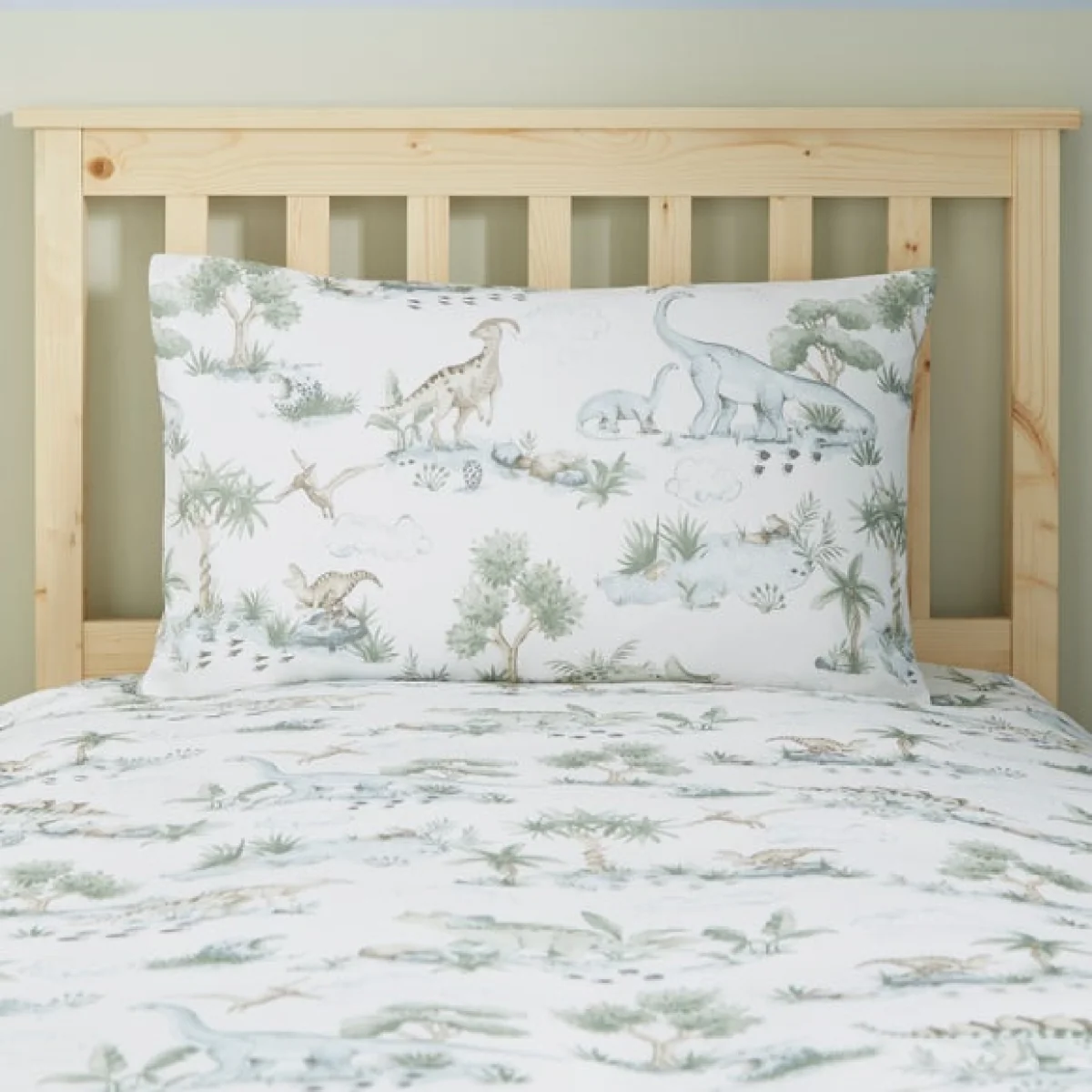 Roar and Explore 100% Cotton Quilt Cover and Pillowcase Set – image 2