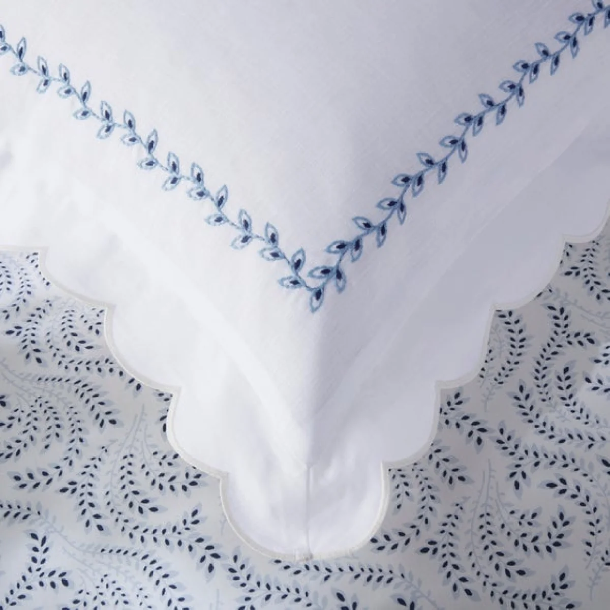 Dorma Eventide 100% Cotton Duvet Cover & Pillowcase Set Blue – image 3