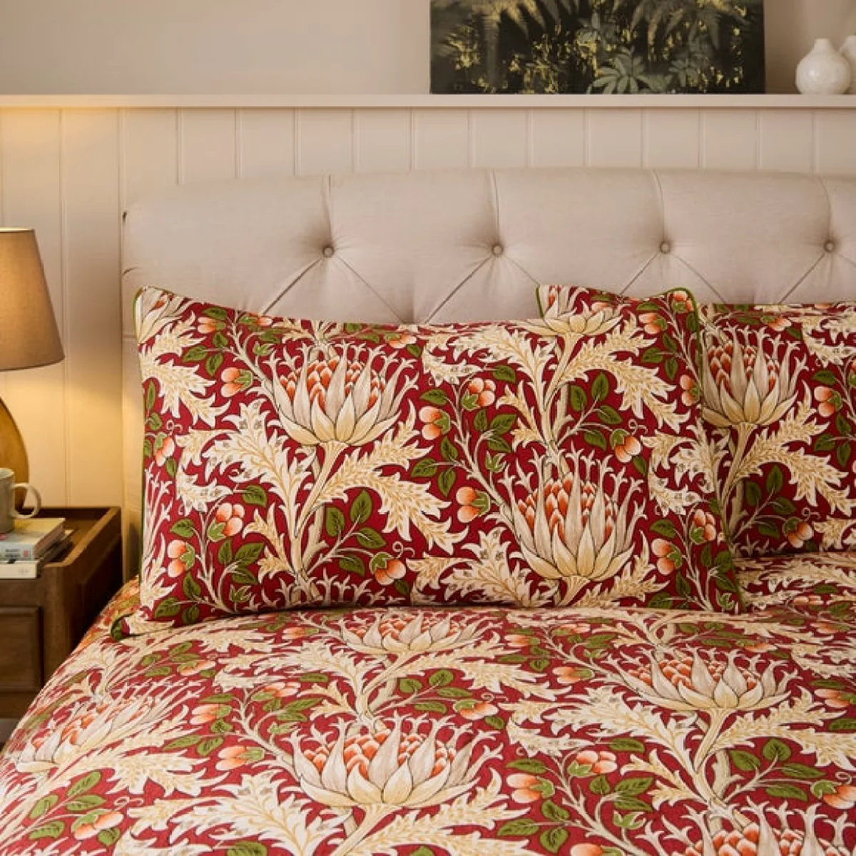 Artichoke 100% Brushed Cotton Duvet Cover & Pillowcase Set – image 5