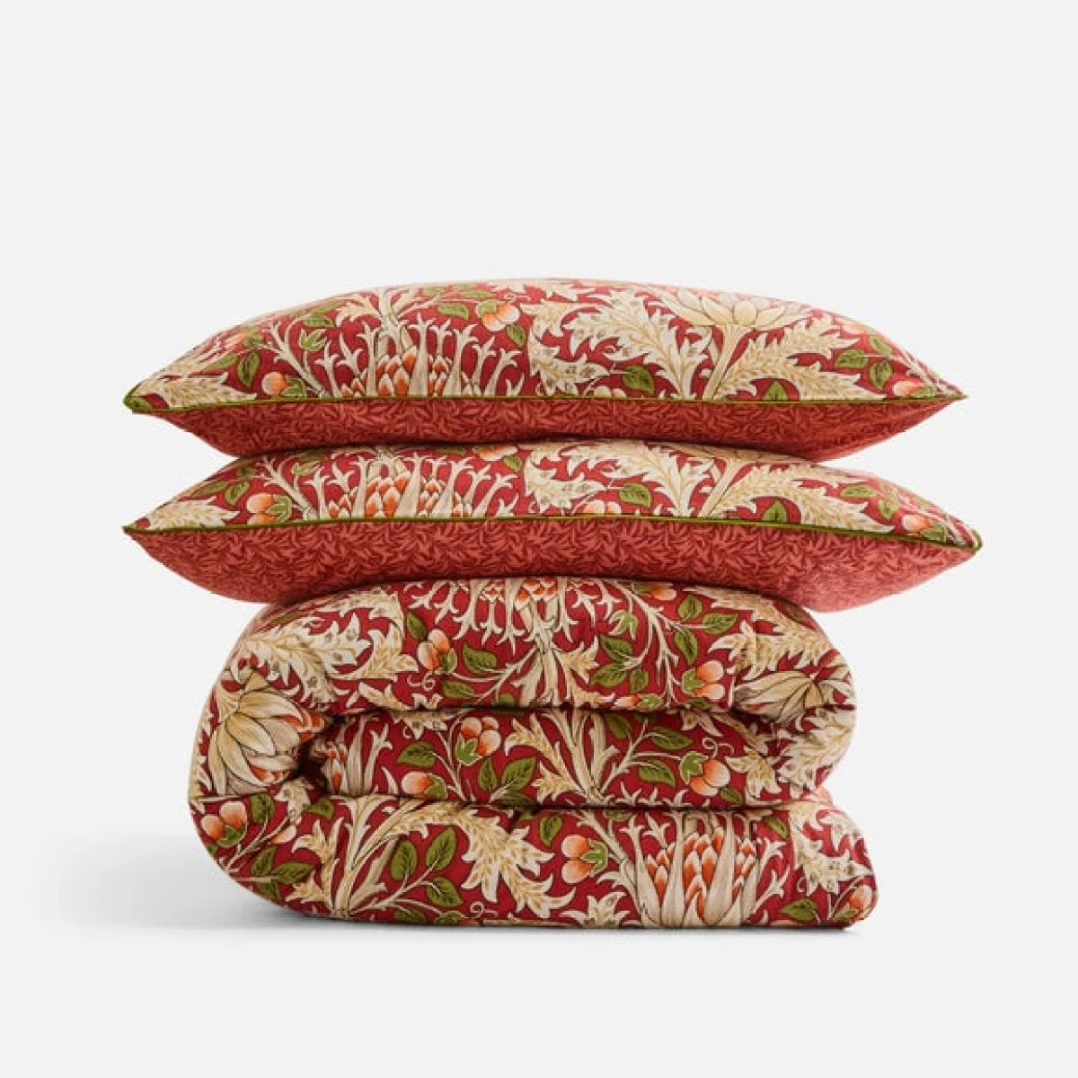 Artichoke 100% Brushed Cotton Duvet Cover & Pillowcase Set – image 8