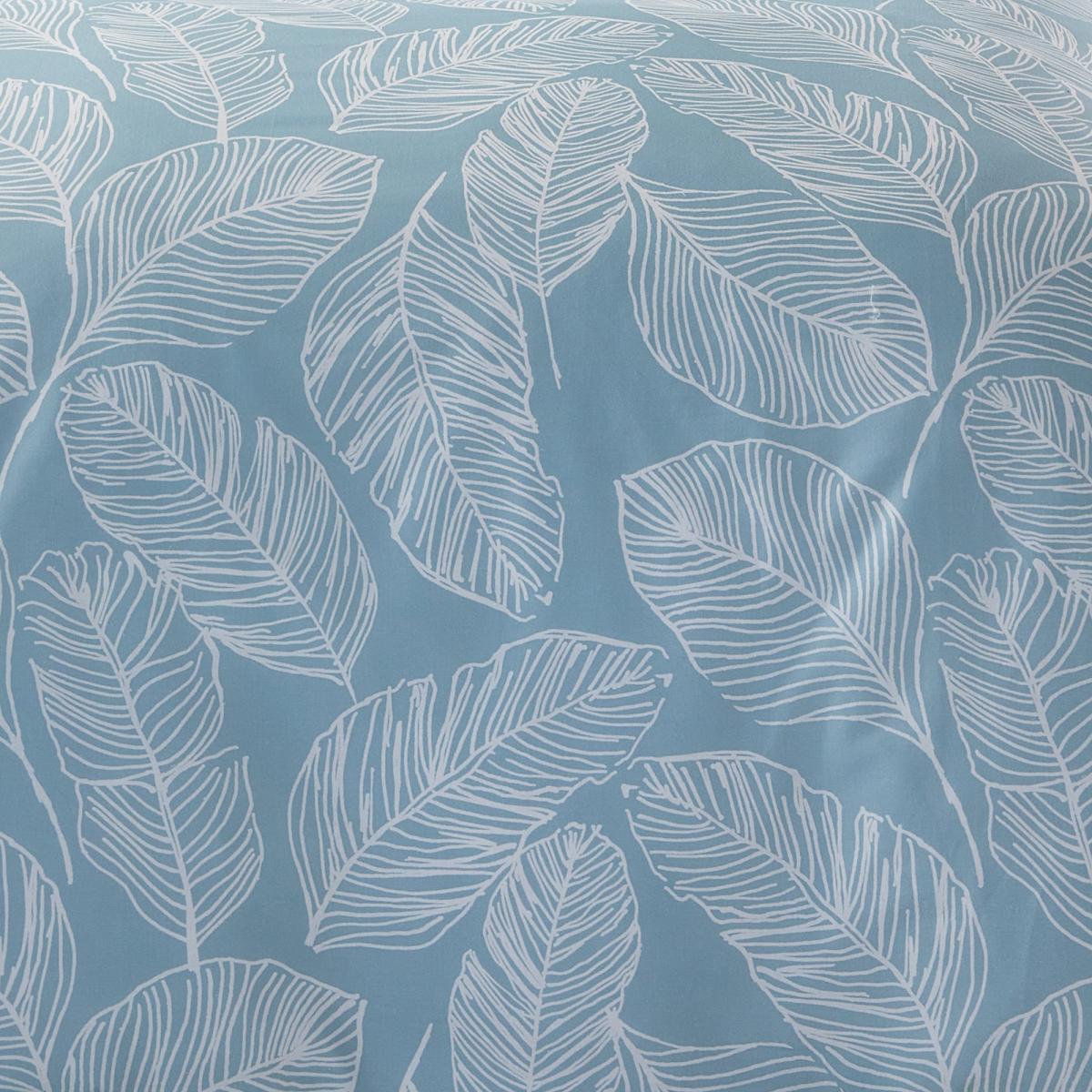 Fusion Matteo Reversible Duvet Cover and Pillowcase Set Duck Egg (Blue) – image 4