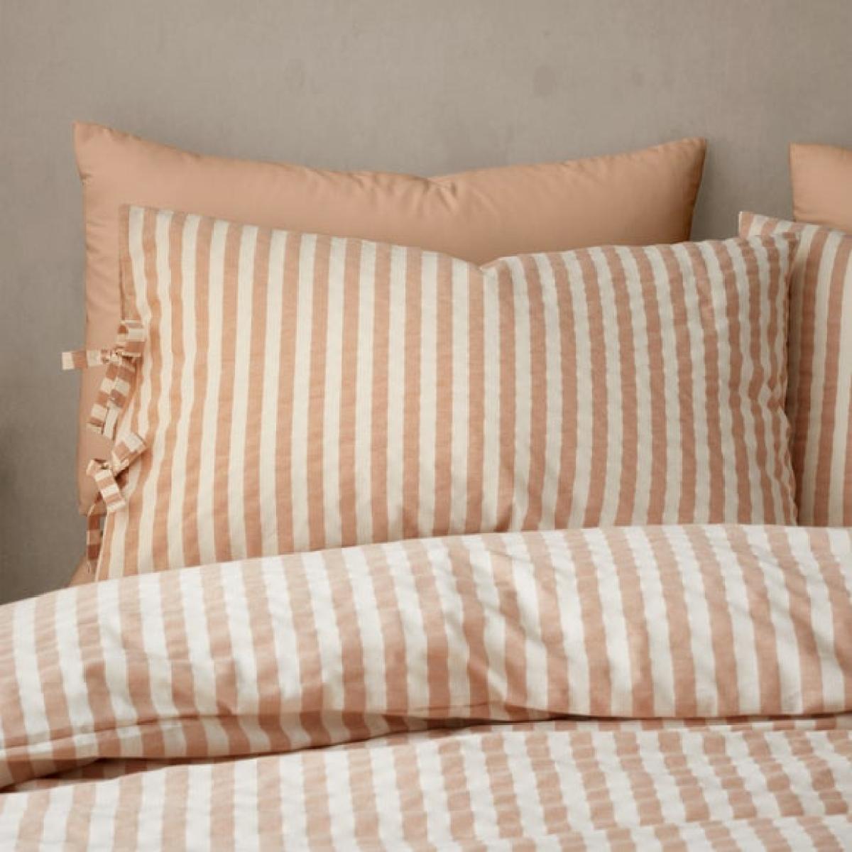 Pinapple Elephant Zanzibar Stripe Polycotton Duvet Cover & Pillowcase Set – image 2
