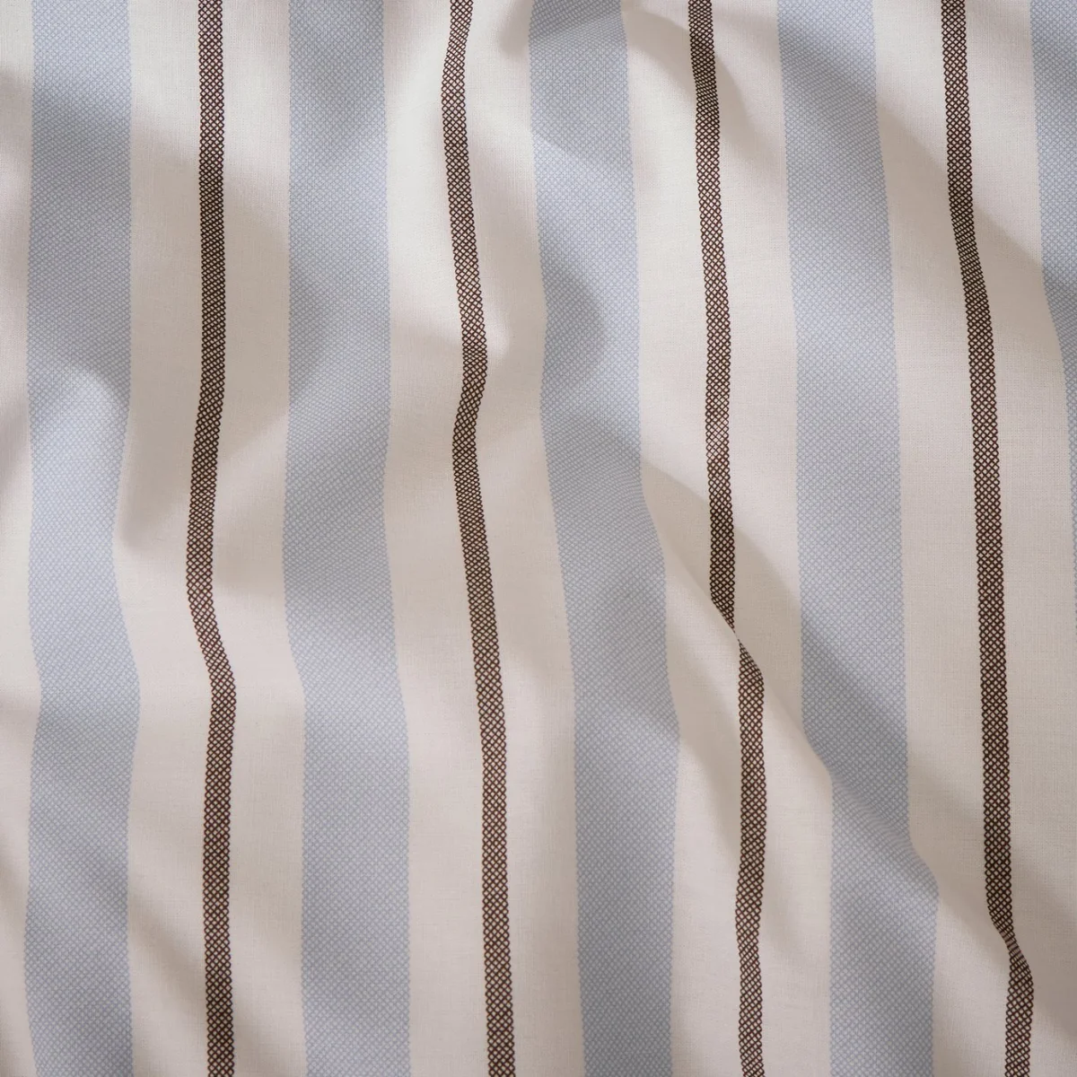 Habitat Cotton Stripe with Ties Blue Bedding Set - Superking – image 7