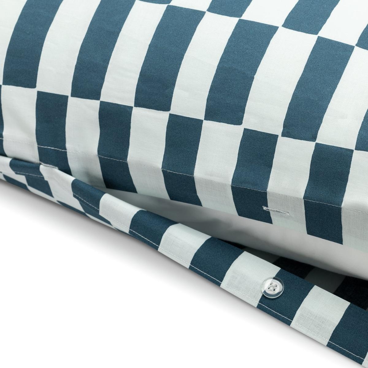 Habitat Checkerboard Blue Bedding Set - Double – image 5