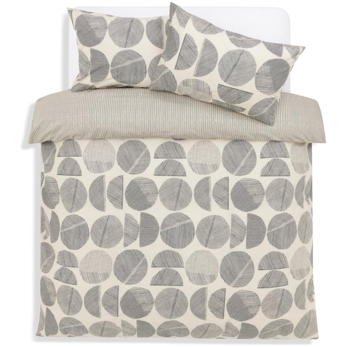 Habitat Industrial Circles Grey Bedding Set - Double – image 3