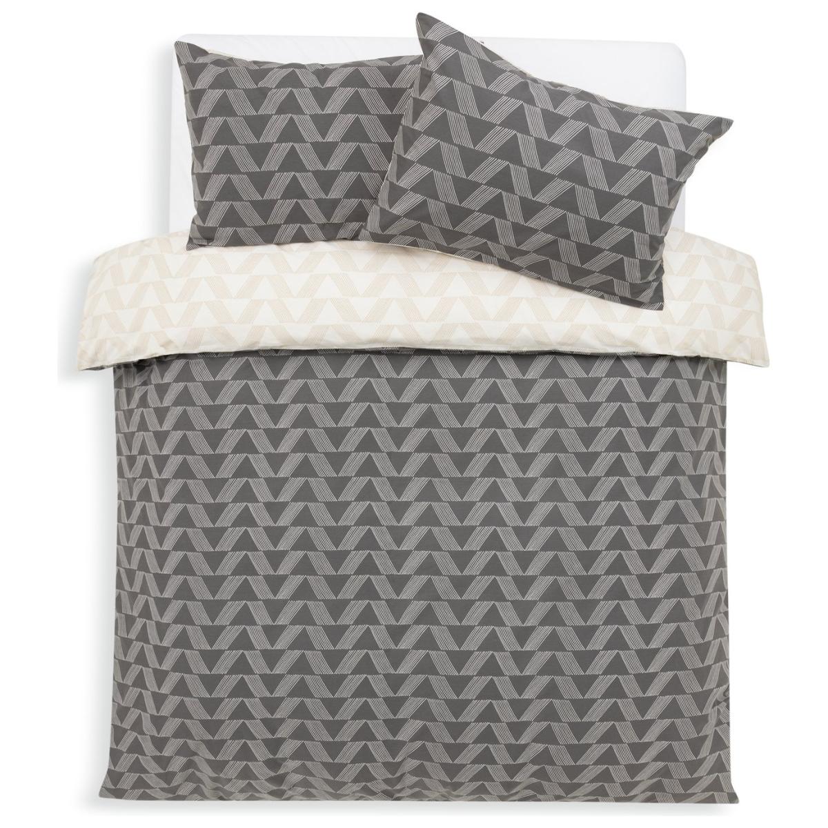 Habitat Industrial Wave Print Grey Bedding Set - King size – image 3