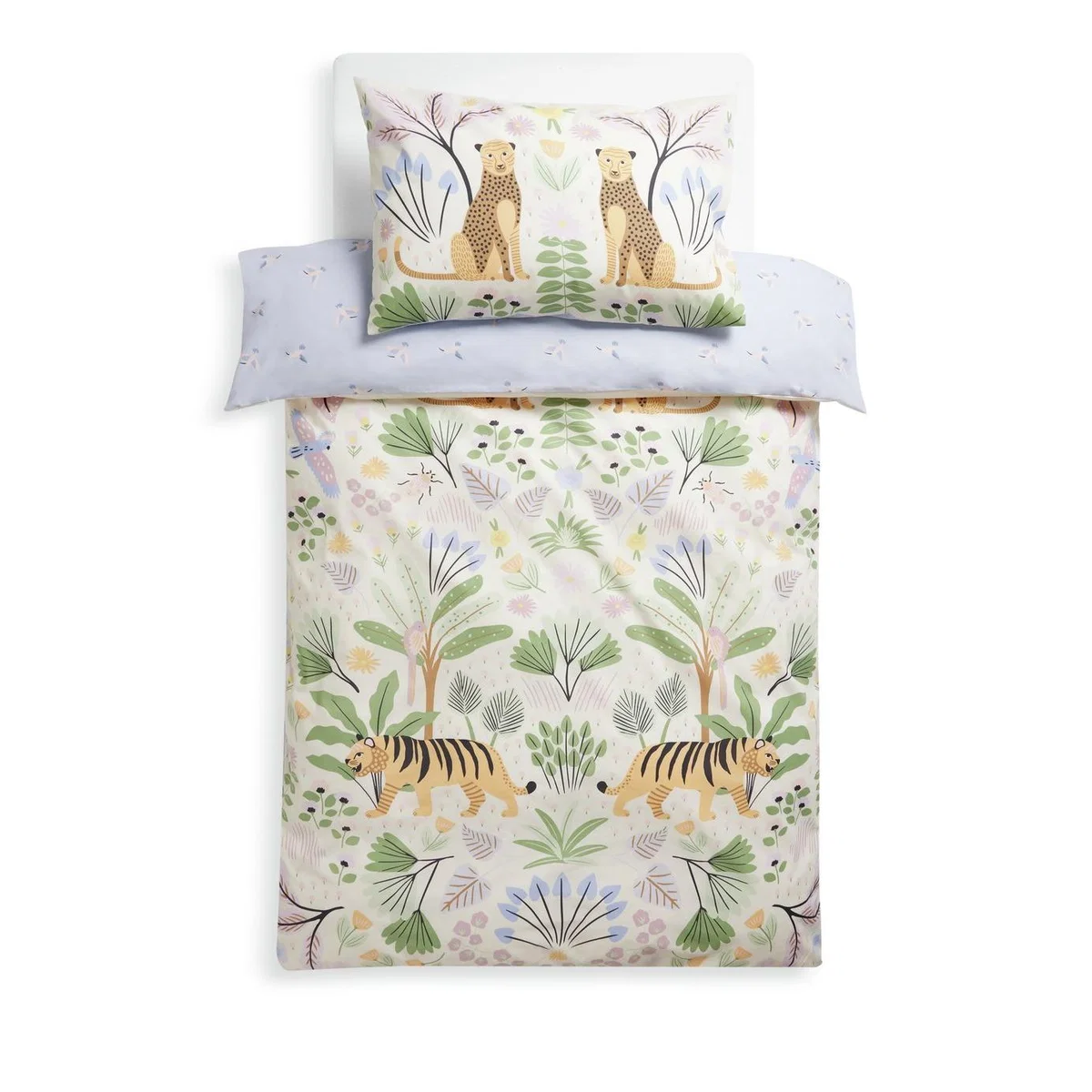 Habitat Flora Fauna Panel Cream Bedding Set - Double – image 3